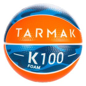 Tarmak 1 Numara Turuncu Mavi Sünger K100 Mini Basketbol Topu