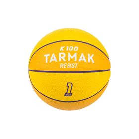 Tarmak K100 1 Numara Sarı Mini Çocuk Basketbol Topu