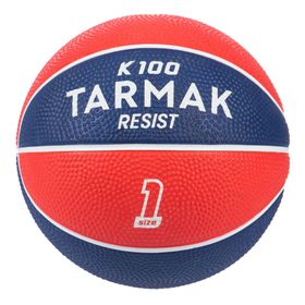 Tarmak K100 Mavi Turuncu 1 Numara Mini Çocuk Basketbol Topu