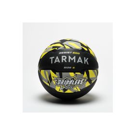 Tarmak R500 Siyah Gri Sarı 5 Numara Basketbol Topu