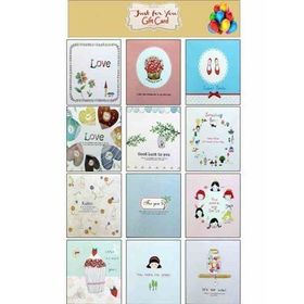 Taros 3073 Vintage Love Gift Label Kart + Zarf