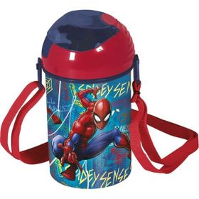 Taros 450 ml Stor Pop Up Canteen Spiderman Graffiti Matara