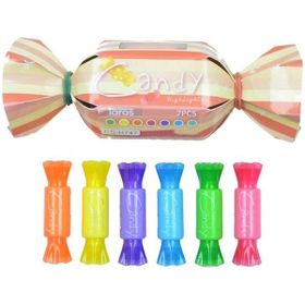 Taros Unick Color Mini Candy 8'li Fosforlu Kalem