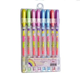 Taros Unick Color Rainbow 8'li Jel Kalem