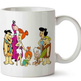 Taş Devri Jetsons Baskılı Kupa