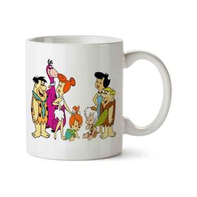 Taş Devri Jetsons Baskılı Kupa