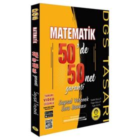 Tasarı 2023 Dgs Matematik 50 De 50 Net Garanti Soru Bankası