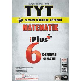 Tasarı Akademi Yayınları Tasarı 2021 TYT Matematik 6 Plus Video Çözümlü Deneme