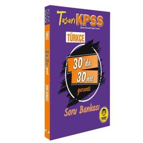 Tasarı Yayınları 2022 KPSS Türkçe 30'da 30 Net