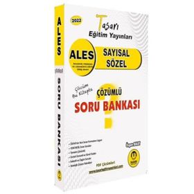 Tasarı Yayınları ALES Sayısal-Sözel Çözümlü Soru Bankası