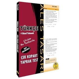 Tasarı Yayınları ALES Türkçe Yaprak Test