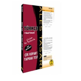 Tasarı Yayınları ALES Türkçe Yaprak Test