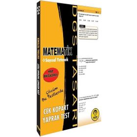Tasarı Yayınları DGS Matematik Yaprak Test