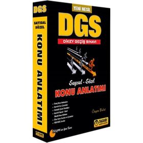 Tasarı Yayınları DGS Sayısal Sözel Konu Anlatımı