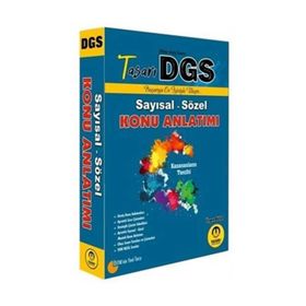 Tasarı Yayınları DGS Sayısal Sözel Konu Anlatımı