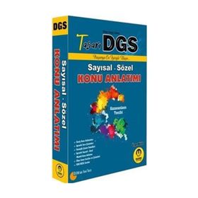 Tasarı Yayınları DGS Sayısal Sözel Konu Anlatımı