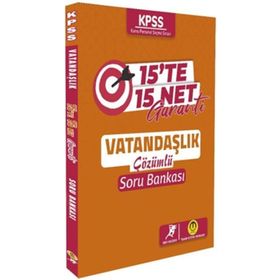 Tasarı Yayınları Kpss Vatandaşlık 15'te 15 Net Garanti Soru Bankası