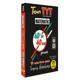 Tasarı Yayınları TYT Matematik 40'ta 40 Net Soru Bankası