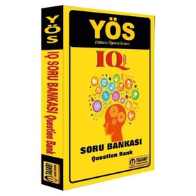 Tasarı Yayınları YÖS IQ Çözümlü Soru Bankası
