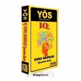 Tasarı Yayınları YÖS IQ Çözümlü Soru Bankası