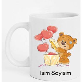 Tasarım Mağazası Harf Kişiye Özel Kupa