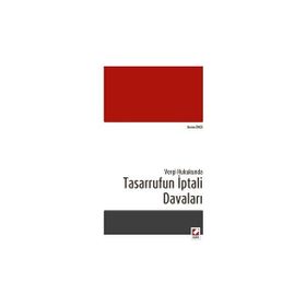 TASARRUFUN İPTALI DAVALARI - KEREM ÖNCÜ