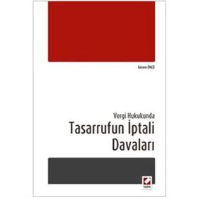 TASARRUFUN İPTALI DAVALARI - KEREM ÖNCÜ
