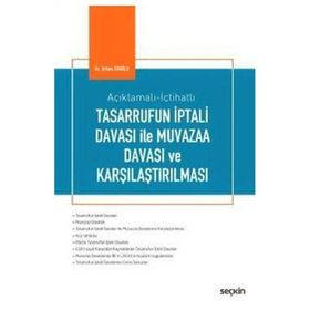TASARRUFUN İPTALI DAVALARI - KEREM ÖNCÜ