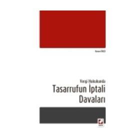 TASARRUFUN İPTALI DAVALARI - KEREM ÖNCÜ