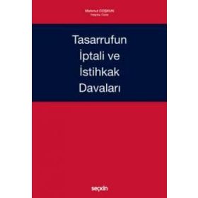 Tasarrufun İptali ve İstihkak Davaları - Mahmut Coşkun
