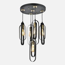 Taşcan Aydınlatma Esse Modern 5'li Metal Sarkıt Avize