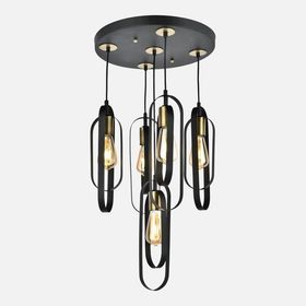 Taşcan Aydınlatma Esse Modern 5'li Metal Sarkıt Avize