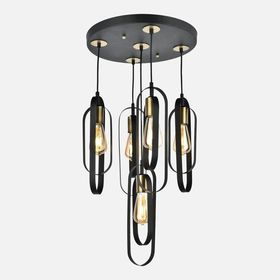 Taşcan Aydınlatma Esse Modern 5'li Metal Sarkıt Avize