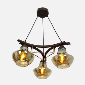 Taşcan Aydınlatma Ring Modern 3'lü Metal Klasik Avize