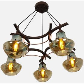 Taşcan Aydınlatma Ring Modern 5'li Metal Klasik Avize