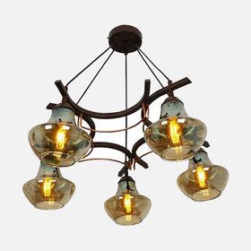 Taşcan Aydınlatma Ring Modern 5'li Metal Klasik Avize