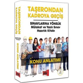 Taşerondan Kadroya Geçiş Sınavlarına Yönelik Mülakat ve Yazılı Sınav Hazırlık Kitabı Konu Anlatımı Yargı Yayınları - kollektif
