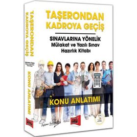 Taşerondan Kadroya Geçiş Sınavlarına Yönelik Mülakat ve Yazılı Sınav Hazırlık Kitabı Konu Anlatımı Yargı Yayınları - kollektif