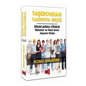Taşerondan Kadroya Geçiş Sınavlarına Yönelik Mülakat ve Yazılı Sınav Hazırlık Kitabı Konu Anlatımı Yargı Yayınları - kollektif