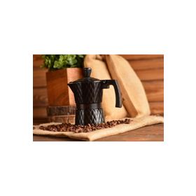Taşev T1202 Adamante 3 Fincan Alüminyum Moka Pot