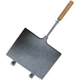 Taşhan T-0488 Mega Gri İç Dış Granit Ocak Üstü El Tost Makinesi