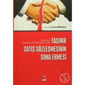 Taşınır Satış Sözleşmesinin Sona Ermesi - Emre Köroğlu