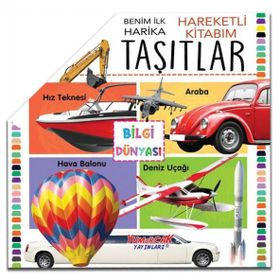 Taşıtlar Benim İlk Hareketli Kitabım Yumurcak Yayınları