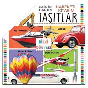 Taşıtlar Benim İlk Hareketli Kitabım Yumurcak Yayınları