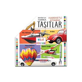 Taşıtlar Benim İlk Hareketli Kitabım Yumurcak Yayınları