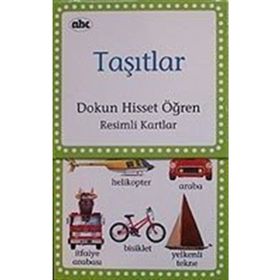 TAŞITLAR DOKUN HISSET ÖĞREN RESIMLI KARTLAR - KOLEKTIF
