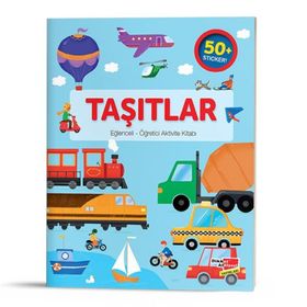 Taşıtlar Eğlenceli Öğretici Aktivite Kitabı 2-Dikkat Atölyesi Yayınları
