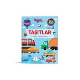 Taşıtlar Eğlenceli Öğretici Aktivite Kitabı 2-Dikkat Atölyesi Yayınları