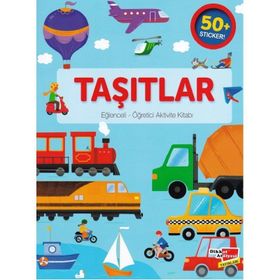 Taşıtlar Eğlenceli Öğretici Aktivite Kitabı 2-Dikkat Atölyesi Yayınları