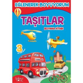 Taşıtları Tanıyalım Boyama Kitabı - Kolektif